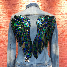 Load image into Gallery viewer, 1 Pair Embellishment Sequin Applique Wings