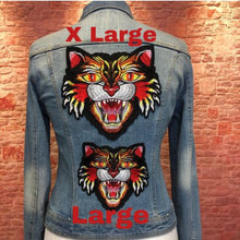 Load image into Gallery viewer, Tiger Embordered Applique Patch in 5 Sizes
