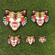Load image into Gallery viewer, Tiger Embordered Applique Patch in 5 Sizes