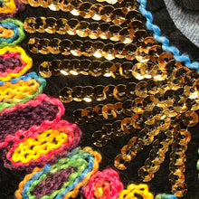 Load image into Gallery viewer, American Eagle With Coloured Thread and Sequins Patch