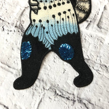 Load image into Gallery viewer, Racoon Carrying Strawberry Applique Patch