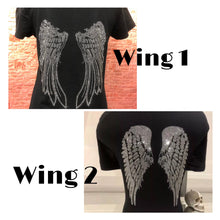Load image into Gallery viewer, Large Crystal Angel Rhinestone Hotfix Wings