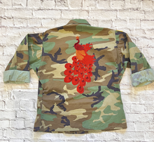 Load image into Gallery viewer, Embroidery on lace Peacock  Applique  Patch