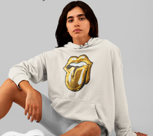 Load image into Gallery viewer, Iron On Sequin Tongue Applique Patch
