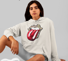 Load image into Gallery viewer, Iron On Sequin Tongue Applique Patch