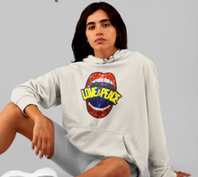 Load image into Gallery viewer, Mouth Tongue Love and Peace Applique Patch
