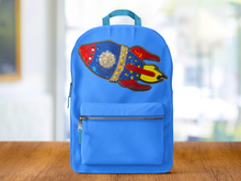 Load image into Gallery viewer, Rocket Ship Applique Patch