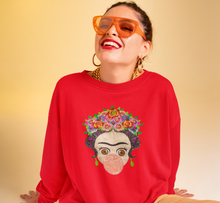 Load image into Gallery viewer, Large Embroidered and Sequin  Frida Kahlo Applique Patch