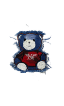 Load image into Gallery viewer, Teddy Bear Denim Jean Applique Patch