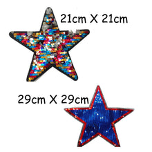 Load image into Gallery viewer, Sequin Star Applique Patch