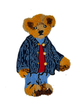 Load image into Gallery viewer, Teddy Bear Applique Patch