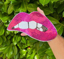 Load image into Gallery viewer, Sequin Lips Applique Patch