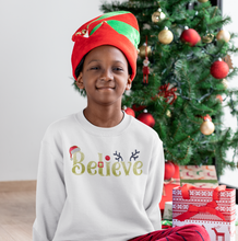 Load image into Gallery viewer, Christmas Glitter Iron on Transfer