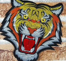 Load image into Gallery viewer, Large Tiger Head Applique Patch