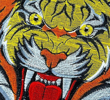 Load image into Gallery viewer, Large Tiger Head Applique Patch
