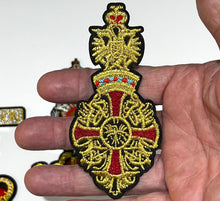 Load image into Gallery viewer, Military Army Style  Badges  and Crown Applique Patches