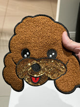 Load image into Gallery viewer, Puppy Dog Fluffy & Sequin Dog Applique Patch