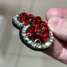 Load image into Gallery viewer, Love Heart With Crystal  and Rhinestones Appliqué Patches