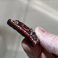 Load image into Gallery viewer, Love Heart With Crystal  and Rhinestones Appliqué Patches