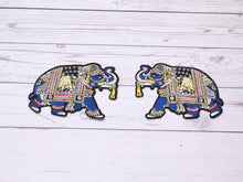 Load image into Gallery viewer, A Pair of Elephant Applique Patch
