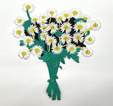 Load image into Gallery viewer, Beautiful Large Daisy Flower Iron or sew on