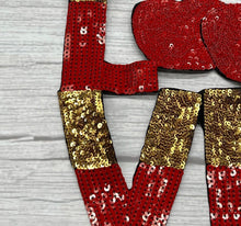 Load image into Gallery viewer, Large cherry Sequin  Applique Patch