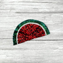 Load image into Gallery viewer, Large Watermelon Sequin Applique Patch