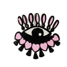 Load image into Gallery viewer, Evil Eye  With lashes Applique Patch