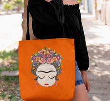 Load image into Gallery viewer, Frida Kahlo  Somber Looking Applique Patch