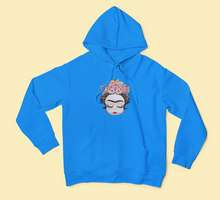 Load image into Gallery viewer, Frida Kahlo  Somber Looking Applique Patch
