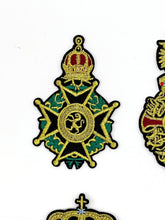 Load image into Gallery viewer, Military Army Style  Badges  and Crown Applique Patches