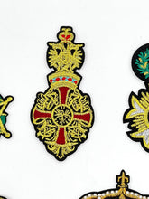Load image into Gallery viewer, Military Army Style  Badges  and Crown Applique Patches