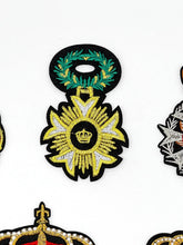 Load image into Gallery viewer, Military Army Style  Badges  and Crown Applique Patches