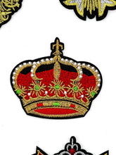 Load image into Gallery viewer, Military Army Style  Badges  and Crown Applique Patches