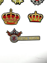 Load image into Gallery viewer, Military Army Style  Badges  and Crown Applique Patches