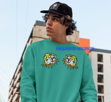 Load image into Gallery viewer, Embroidered Tiger Heads and Letters Applique Patch