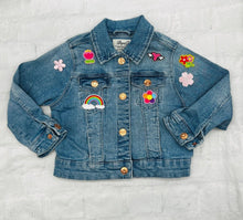 Load image into Gallery viewer, 7 Pieces Children's Rainbows and Hearts Applique Patches