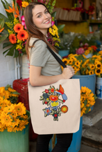 Load image into Gallery viewer, Beautiful Large Flower and Bird Patch appliqué