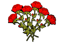 Load image into Gallery viewer, XL Flower Rose Applique Patch