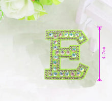 Load image into Gallery viewer, Rhinestone and Beaded Letters
