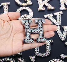 Load image into Gallery viewer, Rhinestone and Beaded Letters