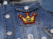 Load image into Gallery viewer, Sequin Crown Children's Applique Patch