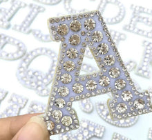 Load image into Gallery viewer, Rhinestone and Beaded Letters