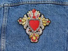 Load image into Gallery viewer, Sacred Heart Applique Patch
