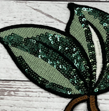 Load image into Gallery viewer, Large Red Cherry Sequin and Embroidered Applique Patch
