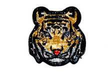 Load image into Gallery viewer, Tiger Head  Sequin Applique Patch

