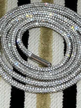 Load image into Gallery viewer, Crystal Rhinestone Hoodie Cord 6mm Drawstring / Cord to Replace your Cord 47in
