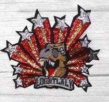 Load image into Gallery viewer, T-Rex Dinosaur Applique Patch
