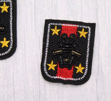 Load image into Gallery viewer, Epaulette Shoulder Patch small bee Patch Applique
