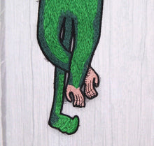 Load image into Gallery viewer, Green Monkey  applique Patch
